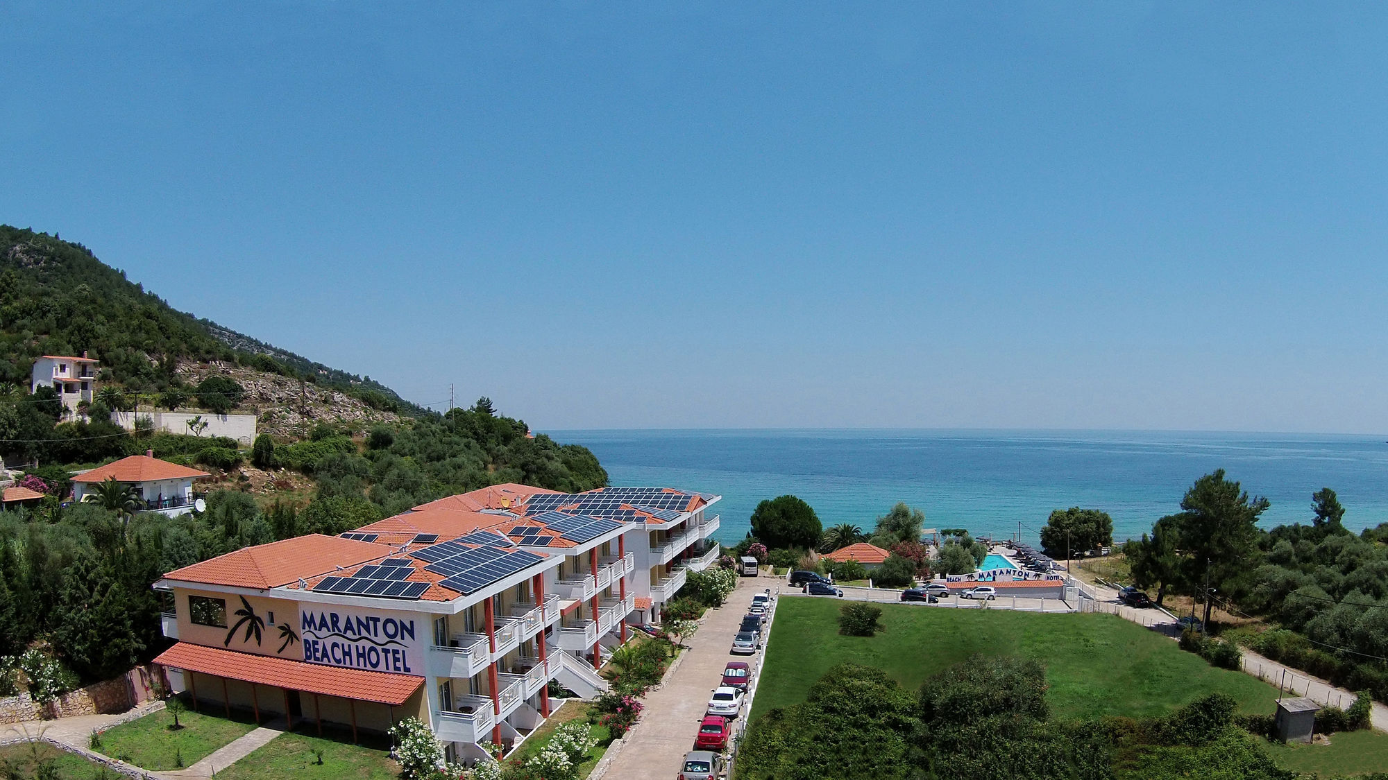 Maranton Beach Hotel Koinira Extérieur photo